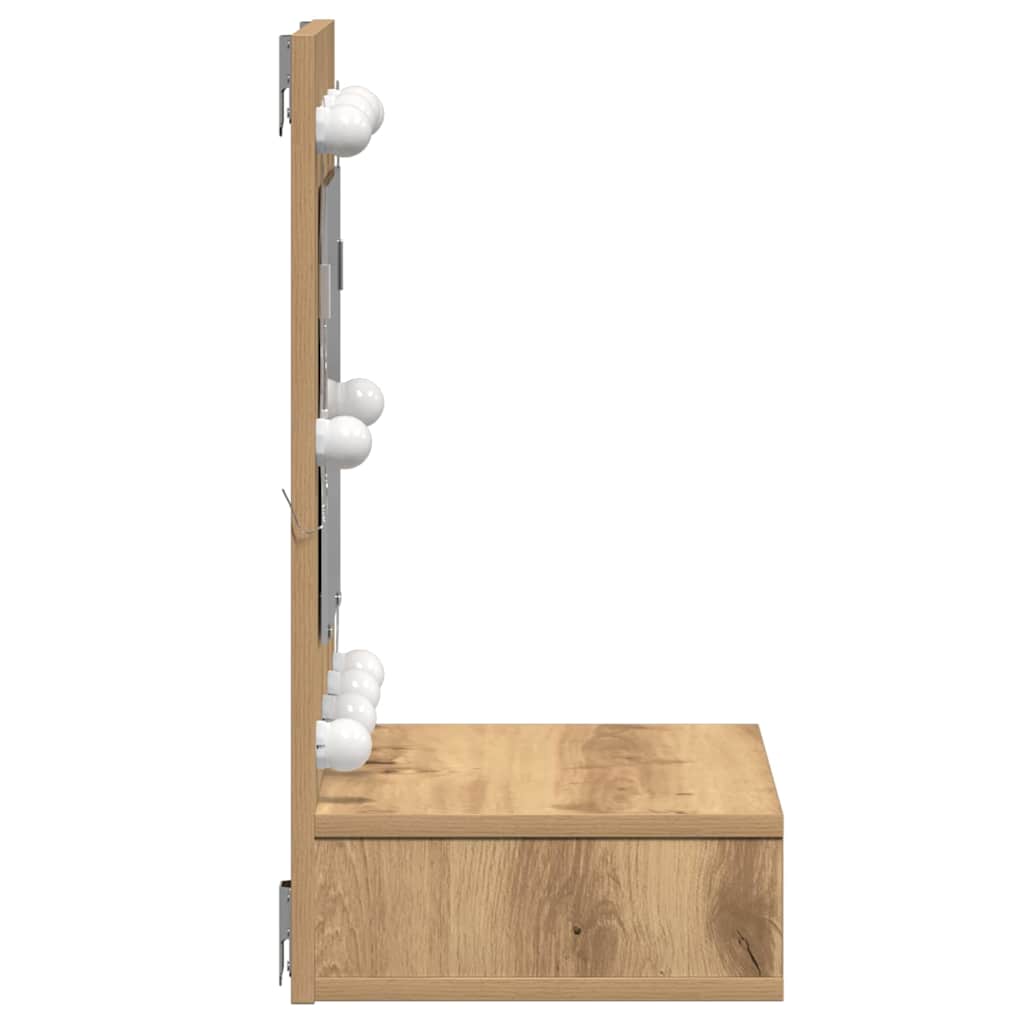 Mirror Cabinet Artisan oak 62 x 31.5 x 62 cm Engineered Wood