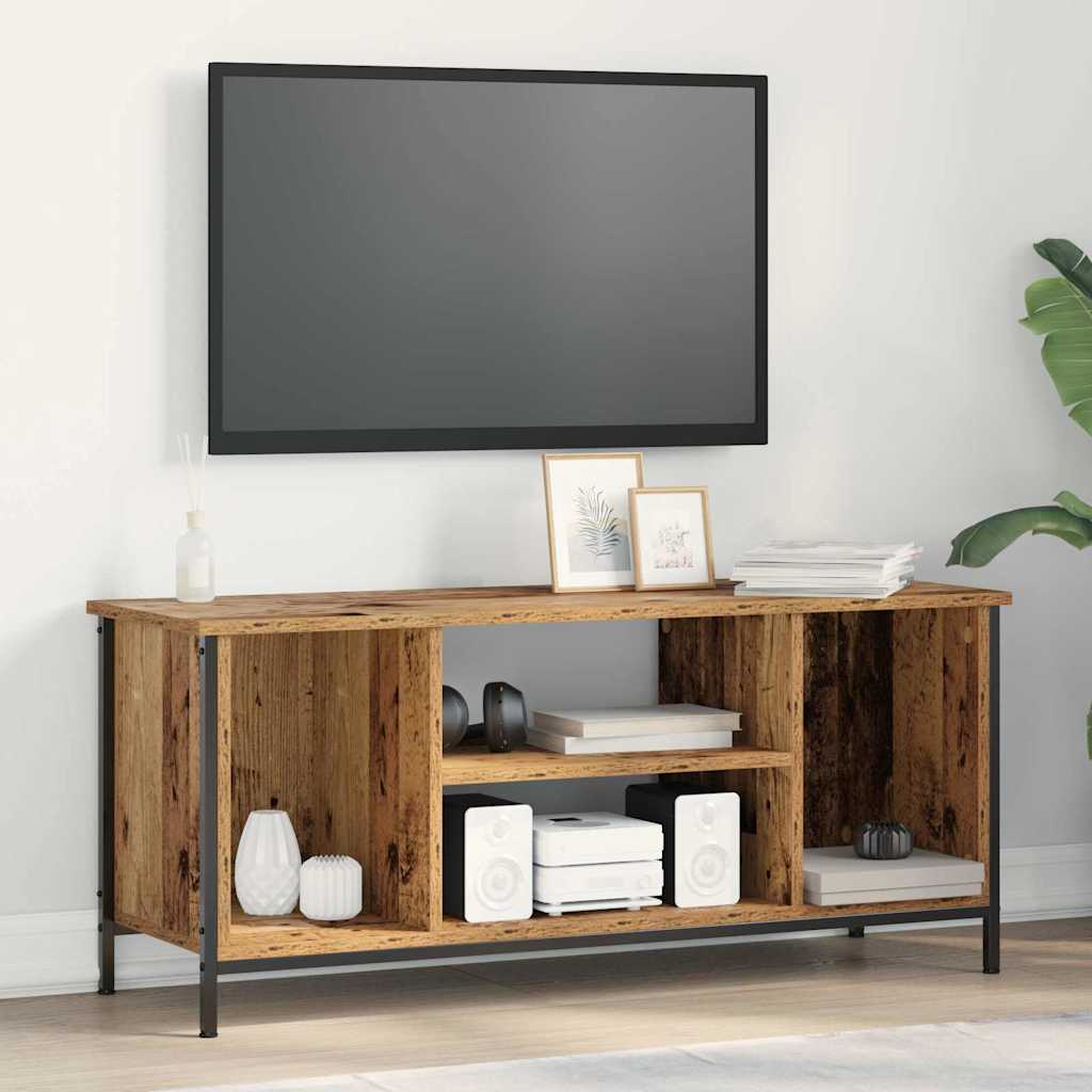 TV Cabinet Old Wood 102 x 35 x 45 cm Engineered Wood