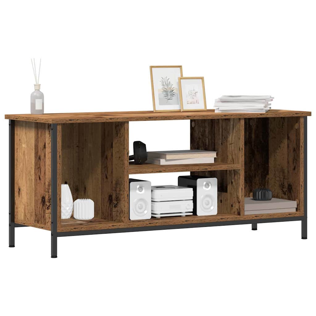 TV Cabinet Old Wood 102 x 35 x 45 cm Engineered Wood