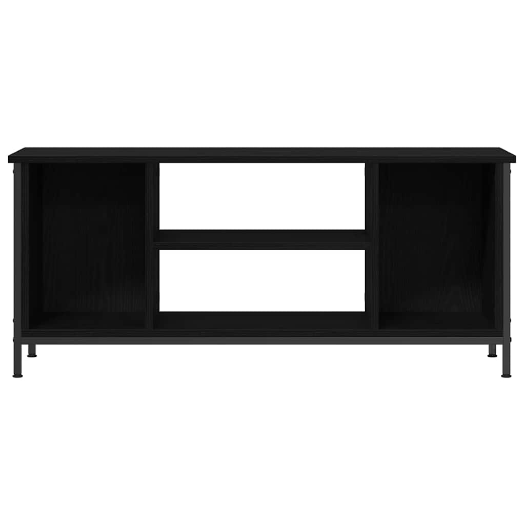 TV Cabinet Black Oak 102 x 35 x 45 cm Engineered Wood