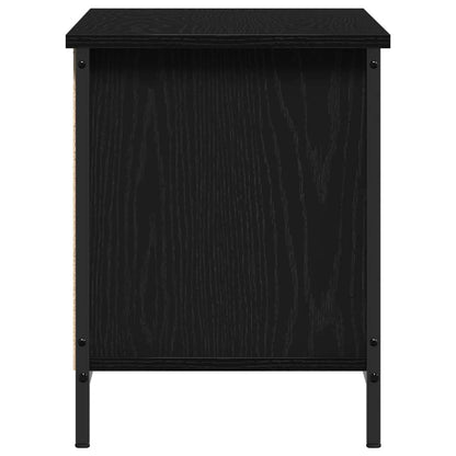 TV Cabinet Black Oak 102 x 35 x 45 cm Engineered Wood
