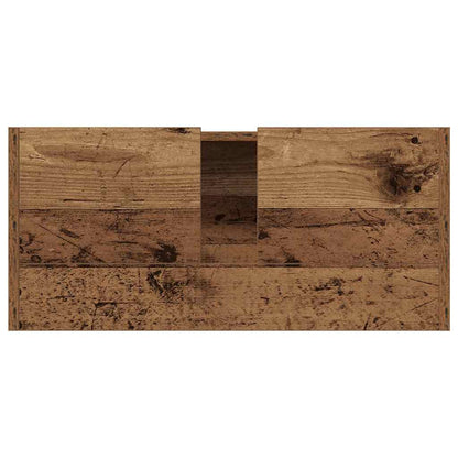 Bathroom Cabinet Old Wood 80 x 33 x 60 cm Engineered Wood