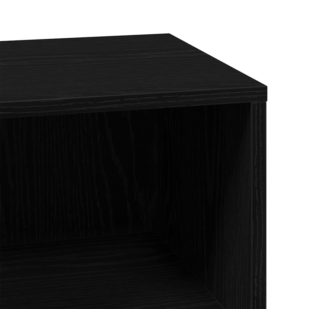 Bathroom Cabinet Black 80 x 33 x 60 cm Engineered Wood