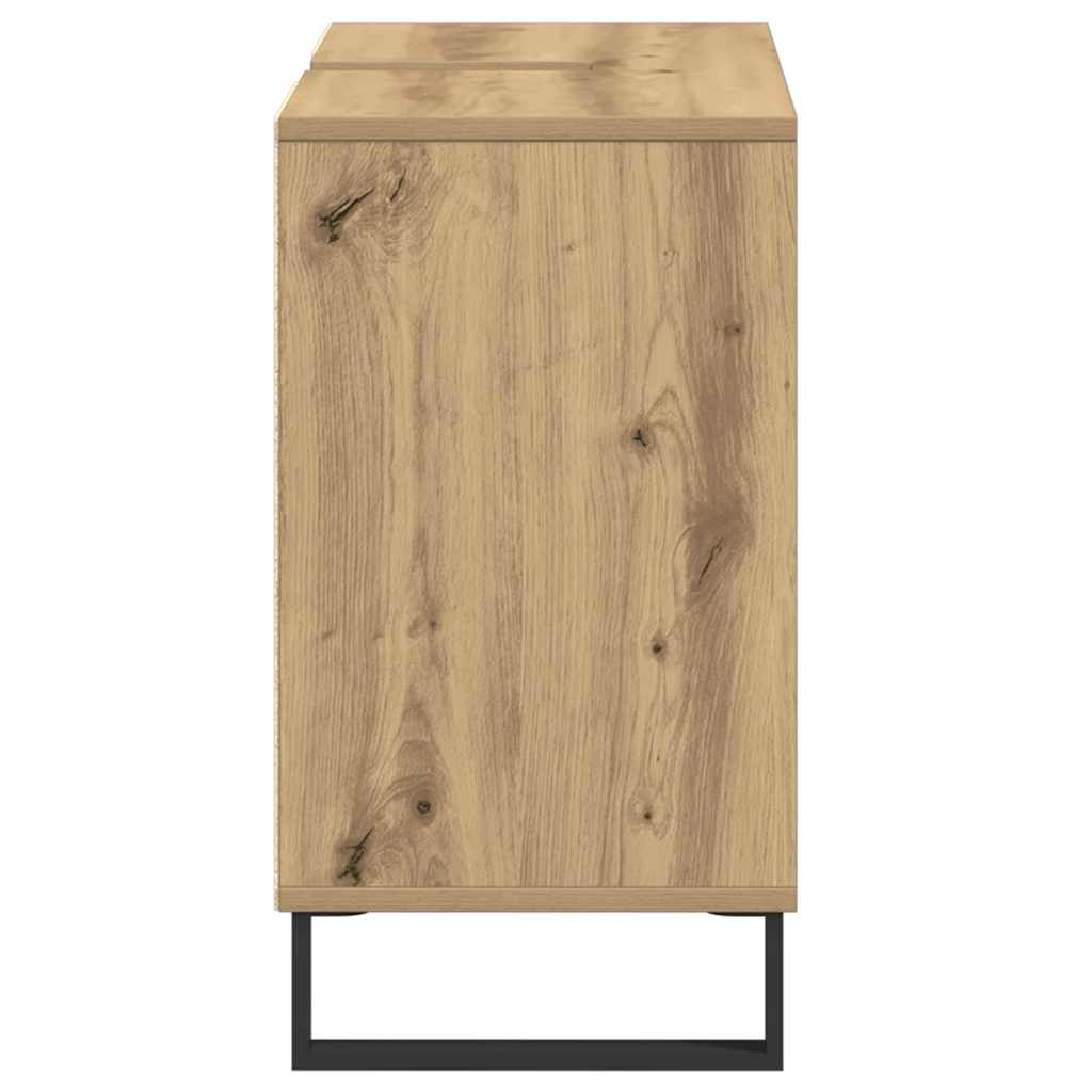 Bathroom Cabinet Artisan Oak 80 x 33 x 60 cm Engineered Wood