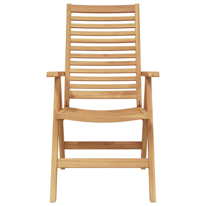 Garden Chair 6 pcs Brown 52 x 64.5 x 108 cm Solid teak wood