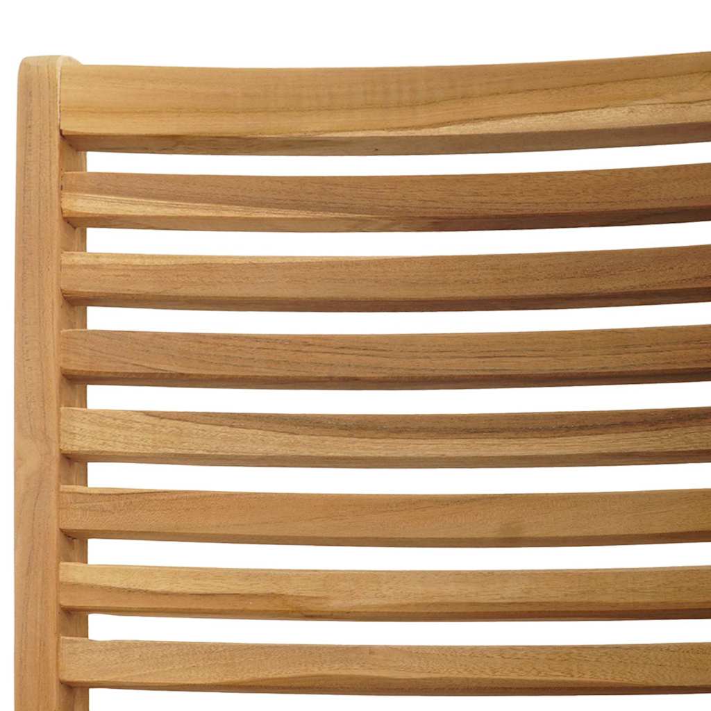 Garden Chair 8 pcs Brown 52 x 64.5 x 108 cm Solid teak wood