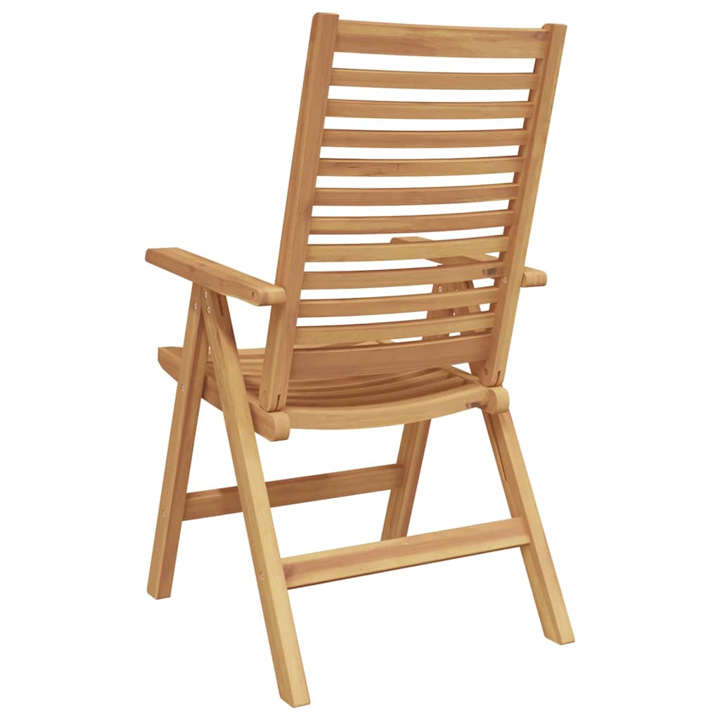 Garden Chair 8 pcs Brown 52 x 64.5 x 108 cm Solid teak wood