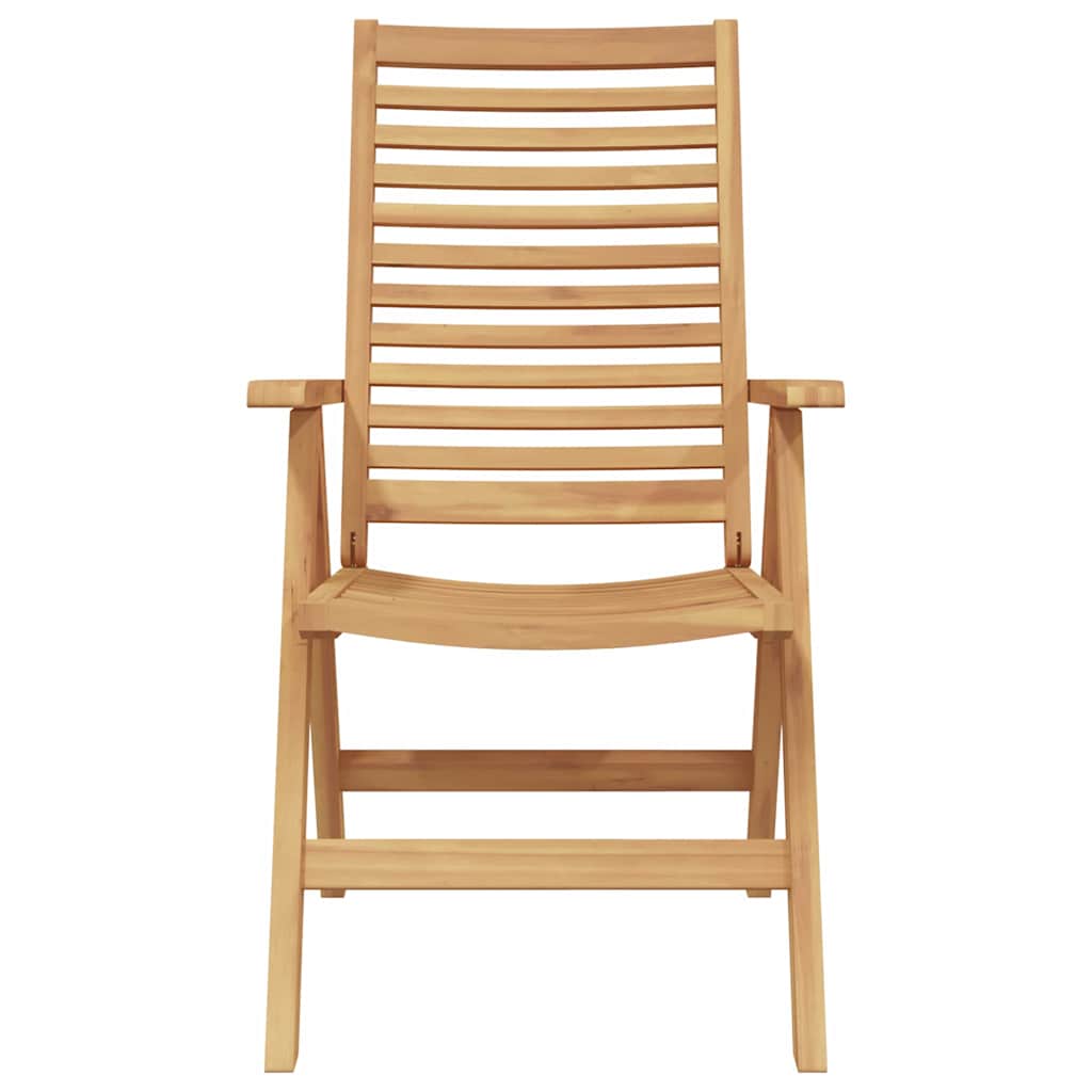 Garden Chair 8 pcs Brown 52 x 64.5 x 108 cm Solid teak wood