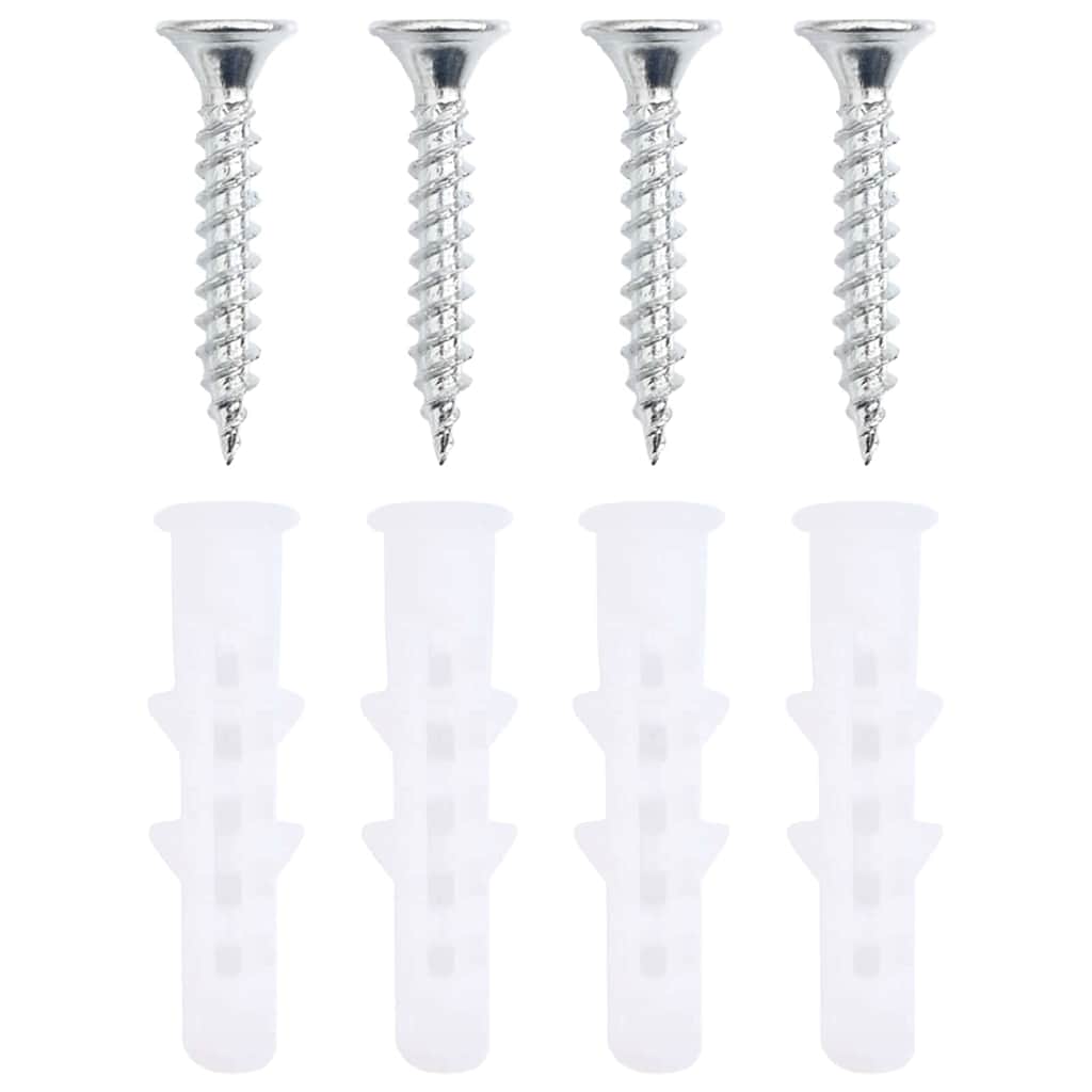 Towel Rack Black 61 x 14.5 x 5 cm Stainless steel