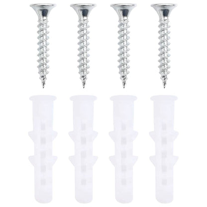 Towel Rack Black 61 x 14.5 x 5 cm Stainless steel