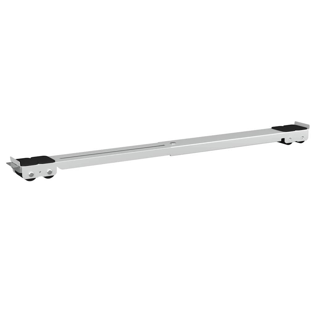 Washing Machine Base Manual 2 pcs Silver 72 x 5 x 4.5 cm Steel