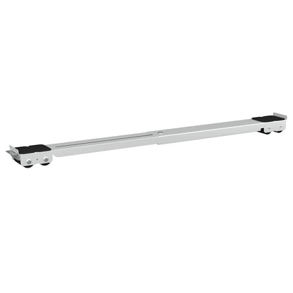 Washing Machine Base Manual 2 pcs Silver 72 x 5 x 4.5 cm Steel