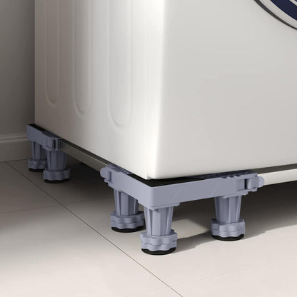 Washing Machine Base Manual Grey 67 x 67 x 12 cm Metal