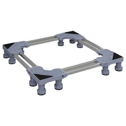 Washing Machine Base Manual Grey 67 x 67 x 12 cm Metal