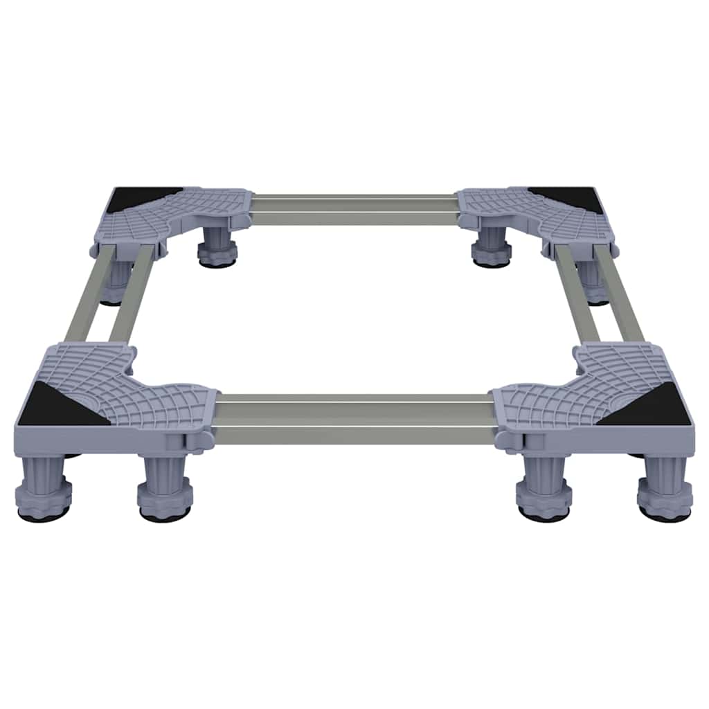 Washing Machine Base Manual Grey 67 x 67 x 12 cm Metal