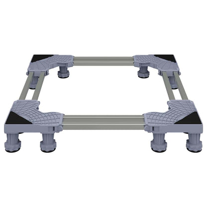 Washing Machine Base Manual Grey 67 x 67 x 12 cm Metal