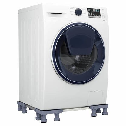 Washing Machine Base Manual Grey 67 x 67 x 12 cm Metal