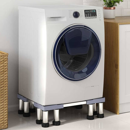 Washing Machine Base Manual Grey 67 x 67 x 21.5 cm Metal