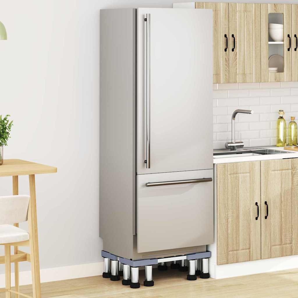 Washing Machine Base Manual Grey 67 x 67 x 21.5 cm Metal