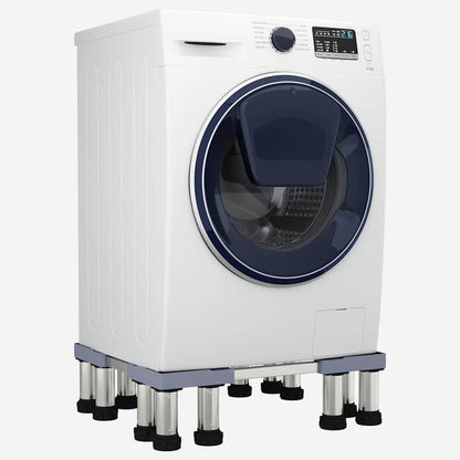 Washing Machine Base Manual Grey 67 x 67 x 21.5 cm Metal