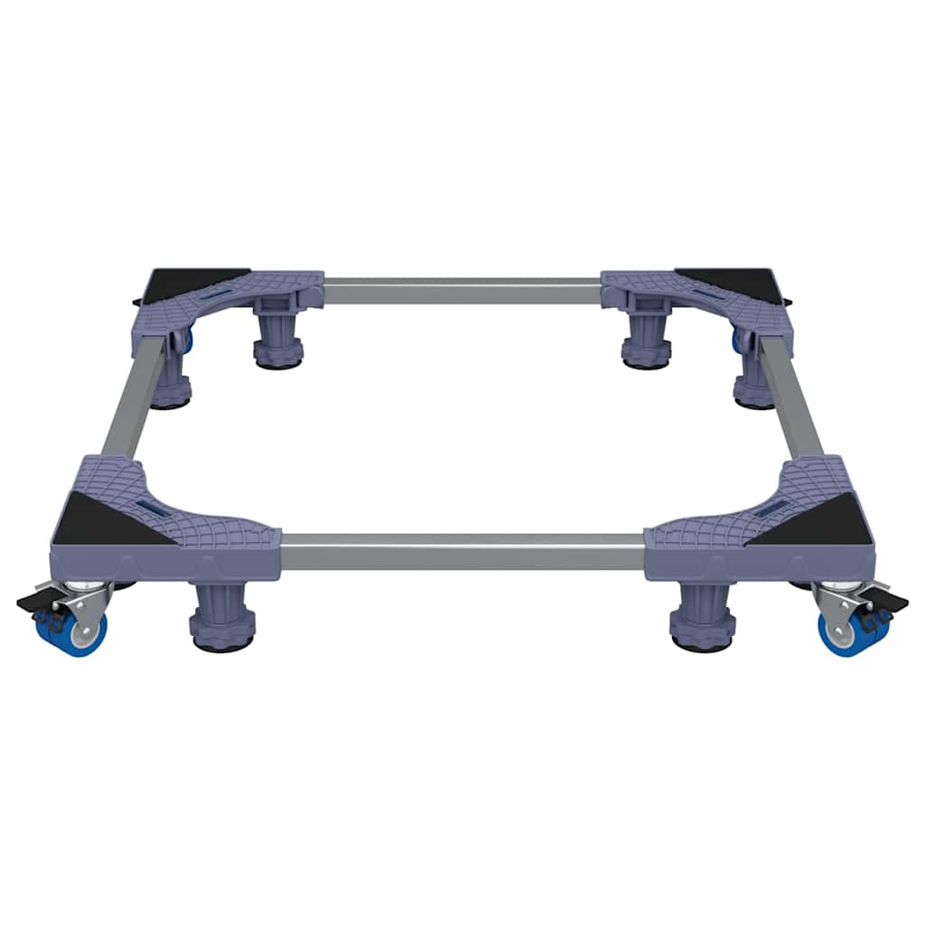 Washing Machine Base Manual Grey 66 x 66 x 12 cm Metal