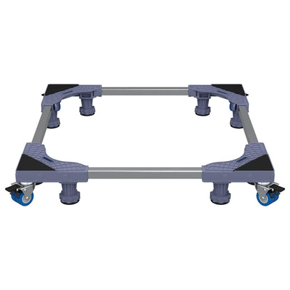 Washing Machine Base Manual Grey 66 x 66 x 12 cm Metal