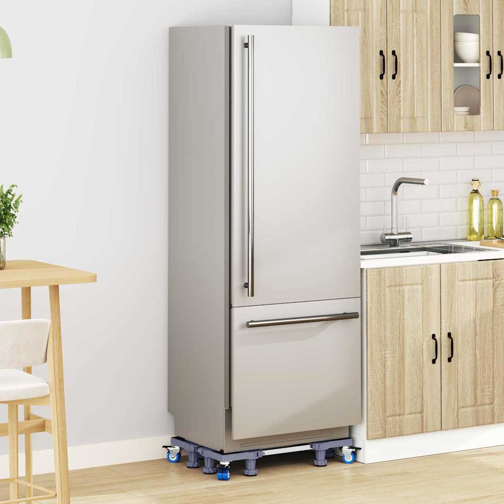 Washing Machine Base Manual Grey 67 x 67 x 12 cm Metal