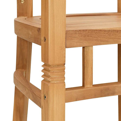 Garden Chairs 2 pcs Brown 63 x 58 x 89 cm Solid teak wood
