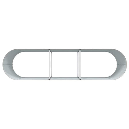 Garden Raised Bed Brown 320 x 80 x 81 cm Steel