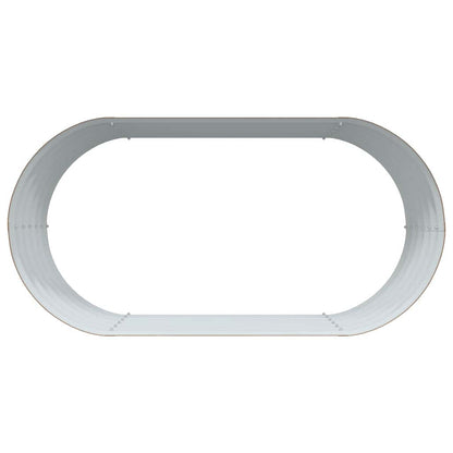 Garden Raised Bed Brown 160 x 80 x 44 cm Steel