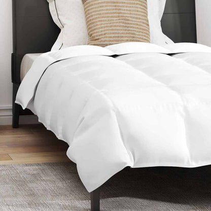 Summer Duvet with Pillow 2 pcs White Down Feather