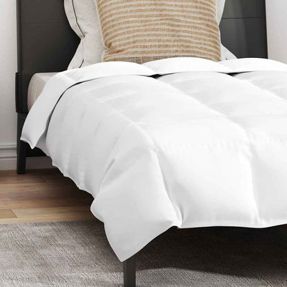 Summer Duvet with Pillow 2 pcs White Down Feather