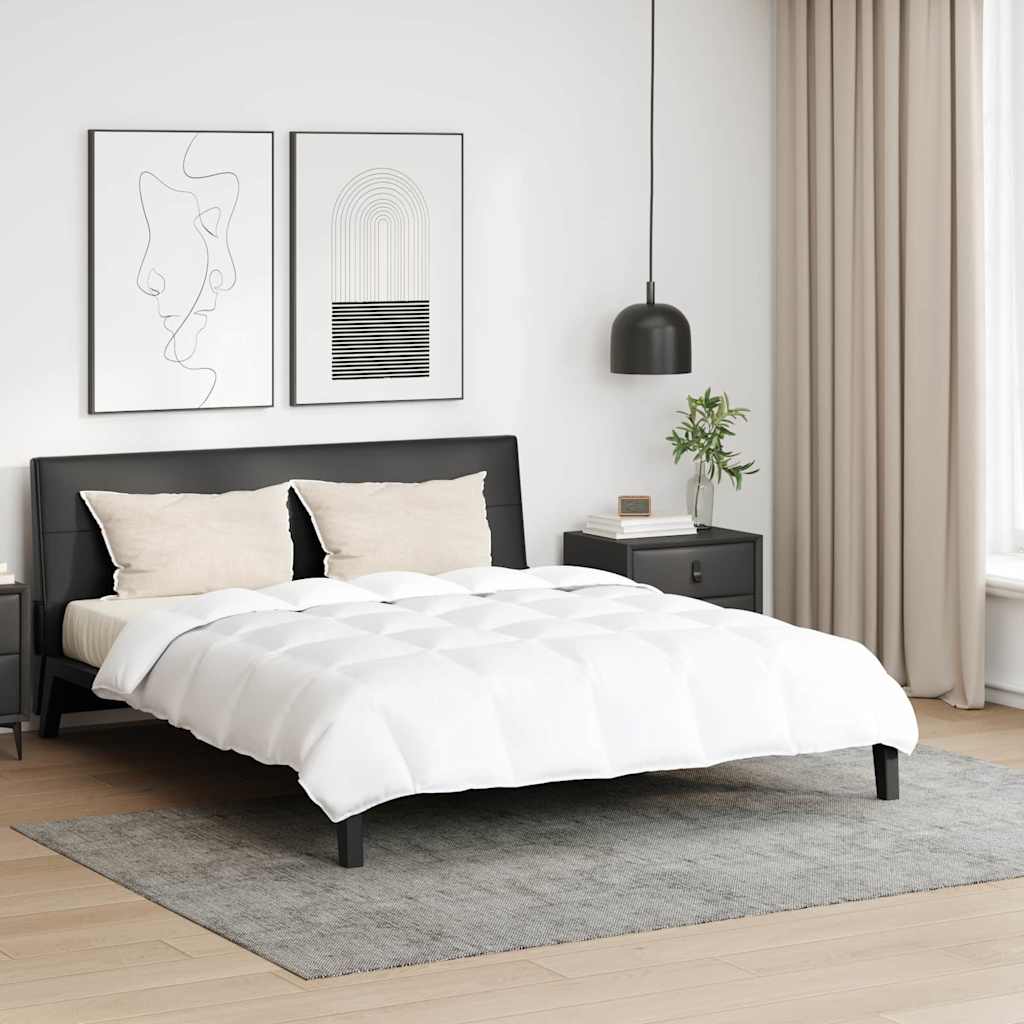 Duvet Set with Pillow 3 pcs White Down Feather