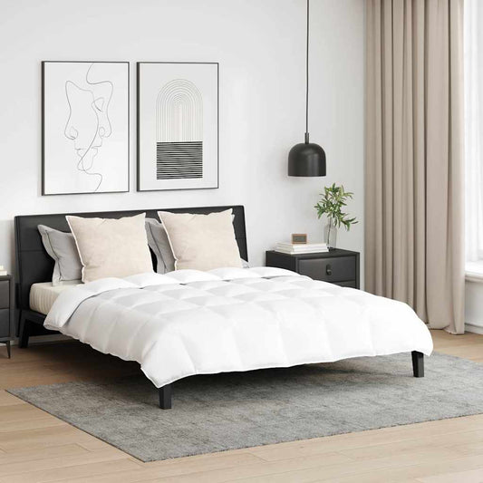 Duvet Set with Pillow 3 pcs White Down Feather