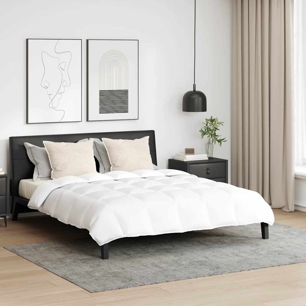 Duvet Set with Pillow 3 pcs White Down Feather