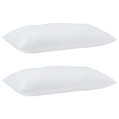 Duvet with Pillow 3 pcs White Microfibre