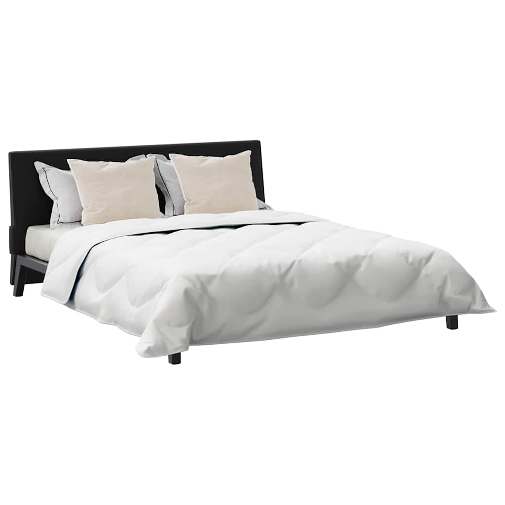 Duvet with Pillow 3 pcs White Microfibre