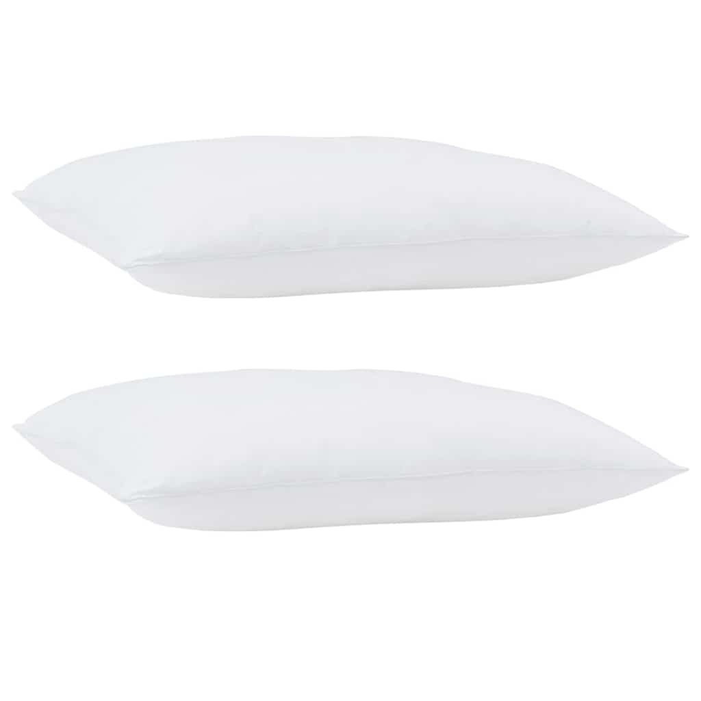 Duvet with Pillow 3 pcs White Microfibre
