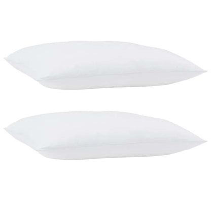Duvet with Pillow 3 pcs White Microfibre
