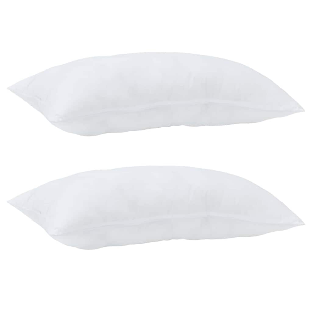 Duvet with Pillow 3 pcs White Microfibre