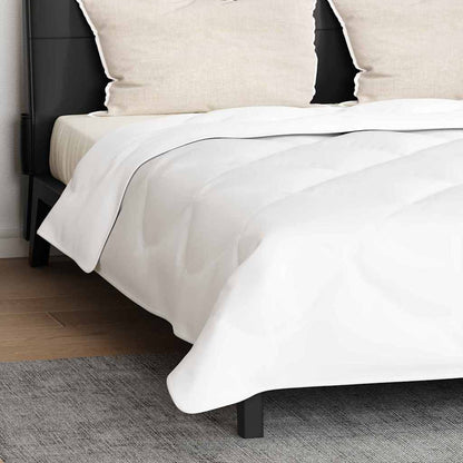 Winter Duvet with Pillow 3 pcs White Microfiber