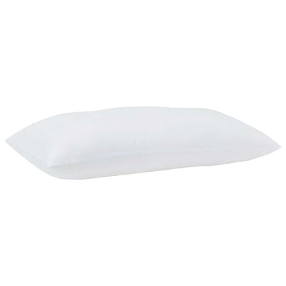 Duvet with Pillows 3 pcs White Microfiber and Down Feather
