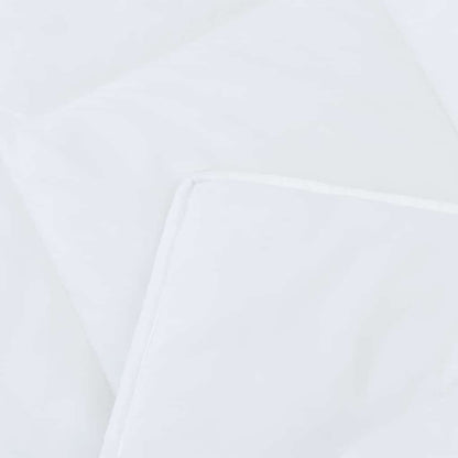 Duvet with Pillows 3 pcs White Microfiber and Down Feather