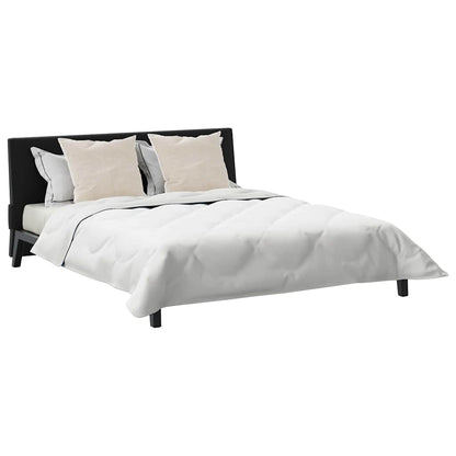 Duvet with Pillows 3 pcs White Microfiber and Down Feather