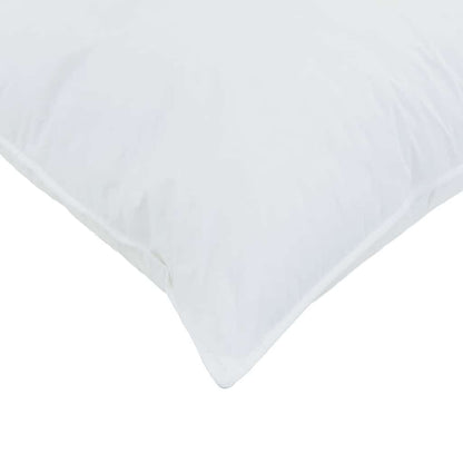 Duvet with Pillows 3 pcs White Microfiber and Down Feather