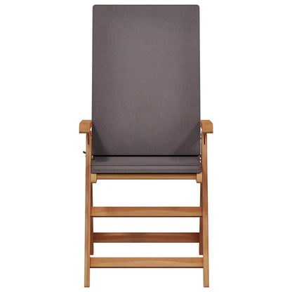 Garden Chair 4 pcs Brown 57 x 71.5 x 104cm Solid Teak wood
