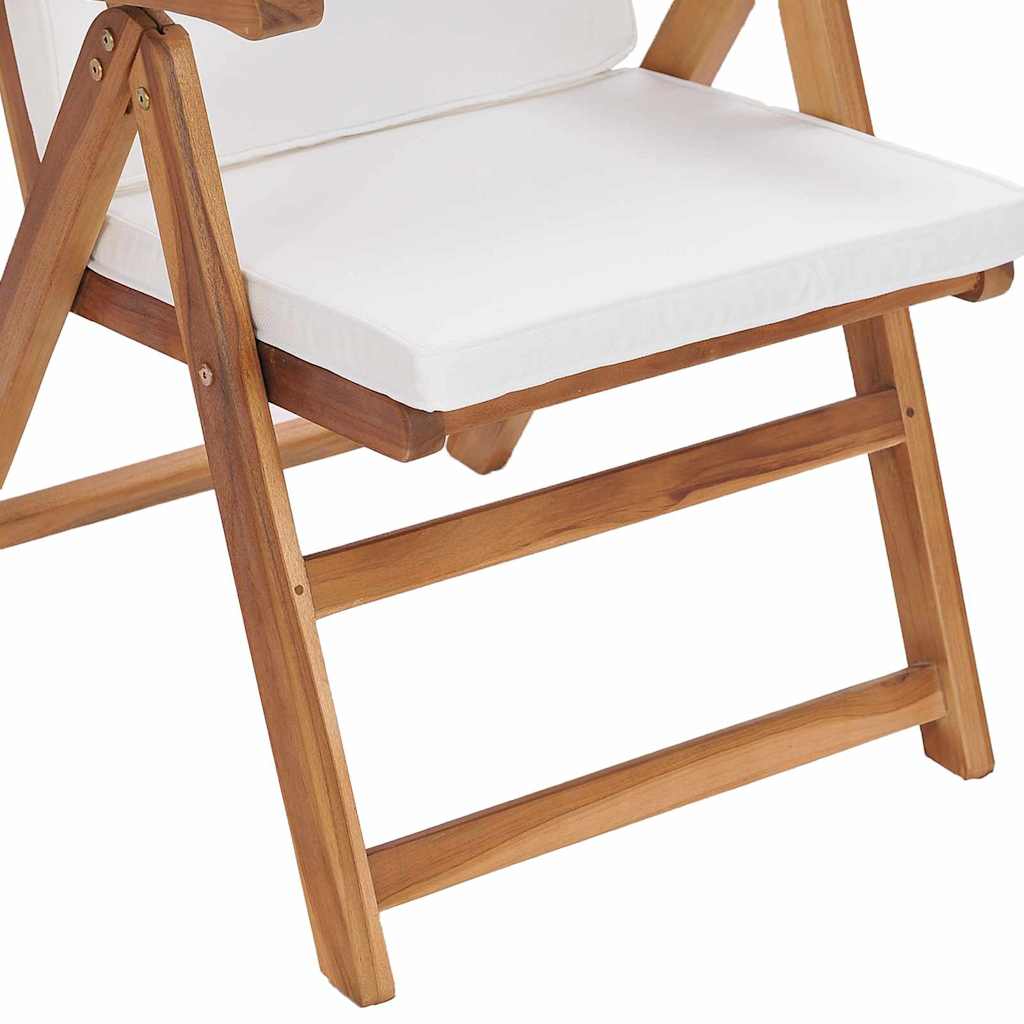 Garden Chair 8 pcs Brown 57 x 71.5 x 104cm Solid Teak wood