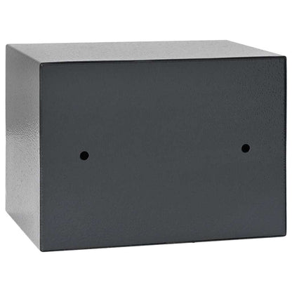 Digital Safe with Lock Dark grey 23 x 17 x 17 cm Steel
