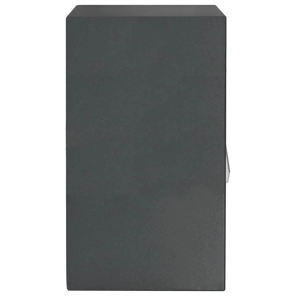 Digital Safe with Lock Dark grey 40 x 35 x 60 cm Steel