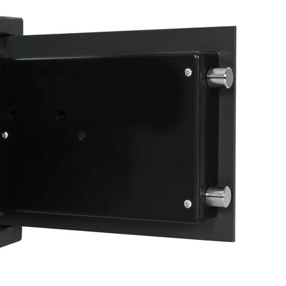 Digital Safe with Lock Dark grey 25 x 35 x 25 cm Steel